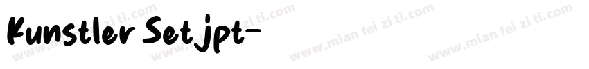 Kunstler Setjpt字体转换